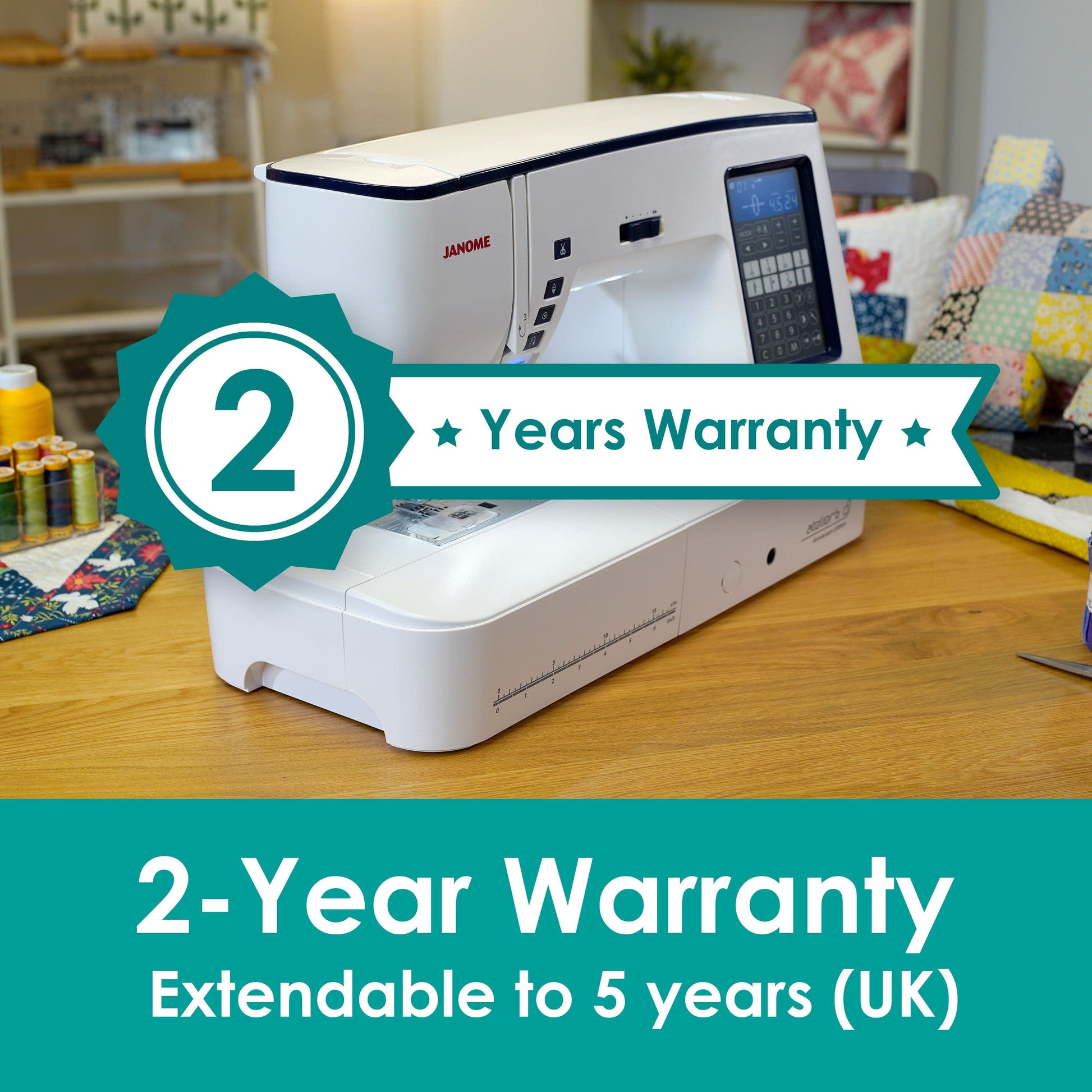 Janome Sewing Machines Janome Atelier 6 Anniversary Edition Sewing Machine  - The Sewing Studio