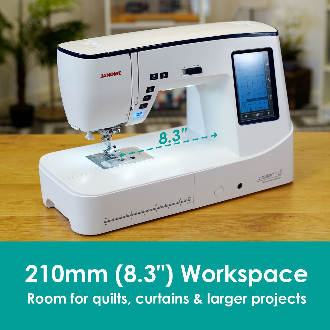 Janome Sewing Machines Janome Atelier 7 AE Sewing Machine  - The Sewing Studio