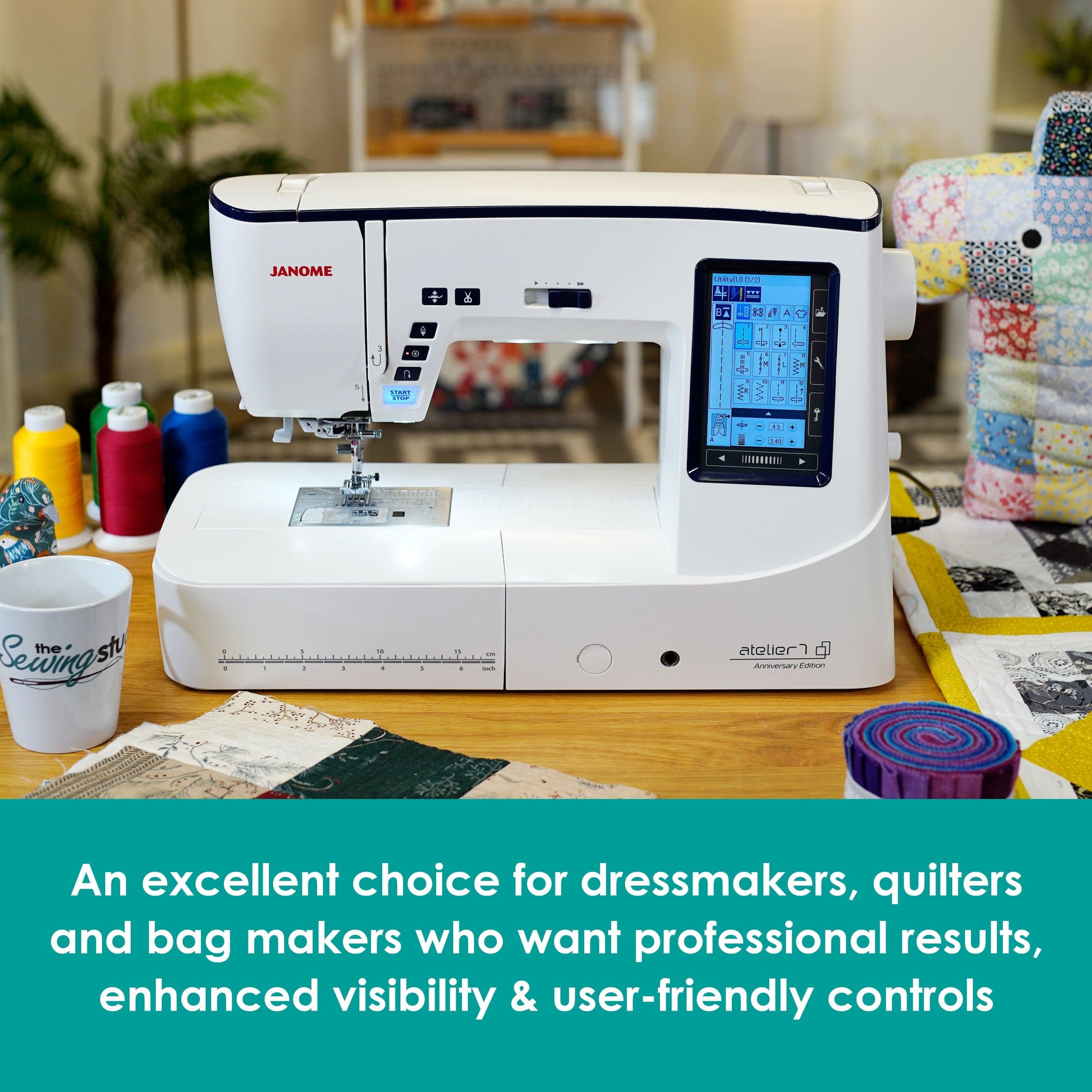 Janome Sewing Machines Janome Atelier 7 AE Sewing Machine  - The Sewing Studio