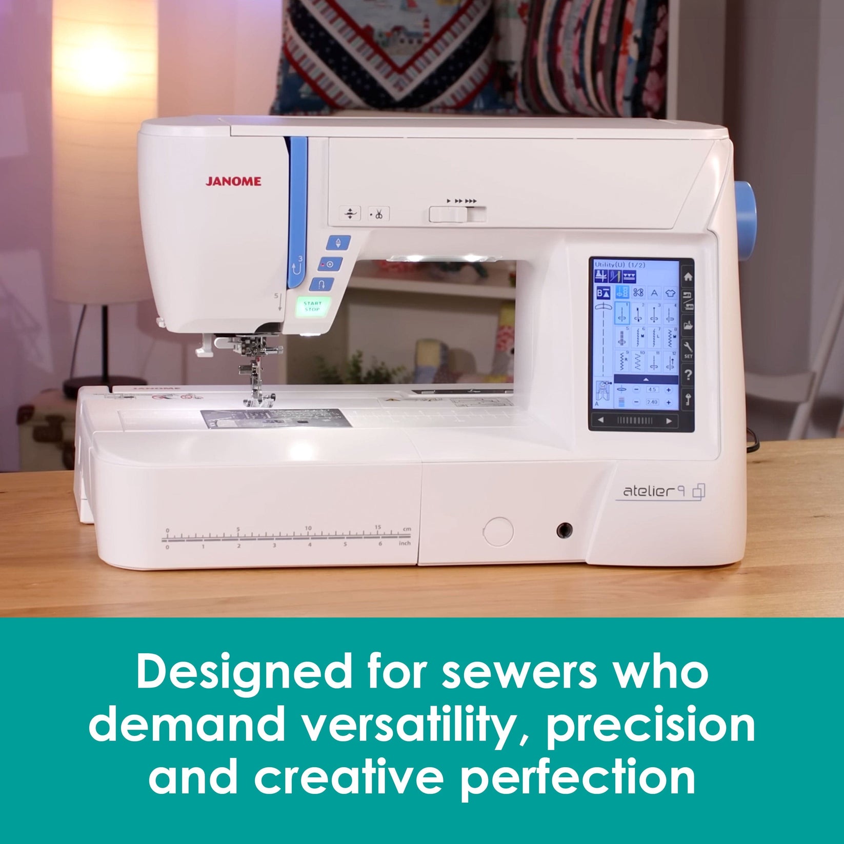 9+ Sewing Machine And Embroidery Janome Atelier 9 Sewing and Embroidery Machine | Buy & Read Reviews