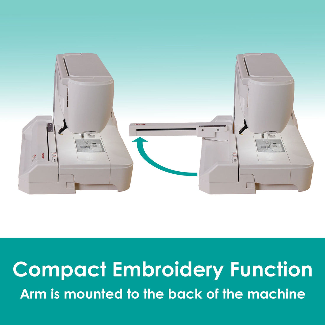 Janome Sewing Machines Janome Atelier 9 Sewing and Embroidery Machine  - The Sewing Studio