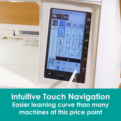 Janome Sewing Machines Janome Atelier 9 Sewing and Embroidery Machine  - The Sewing Studio