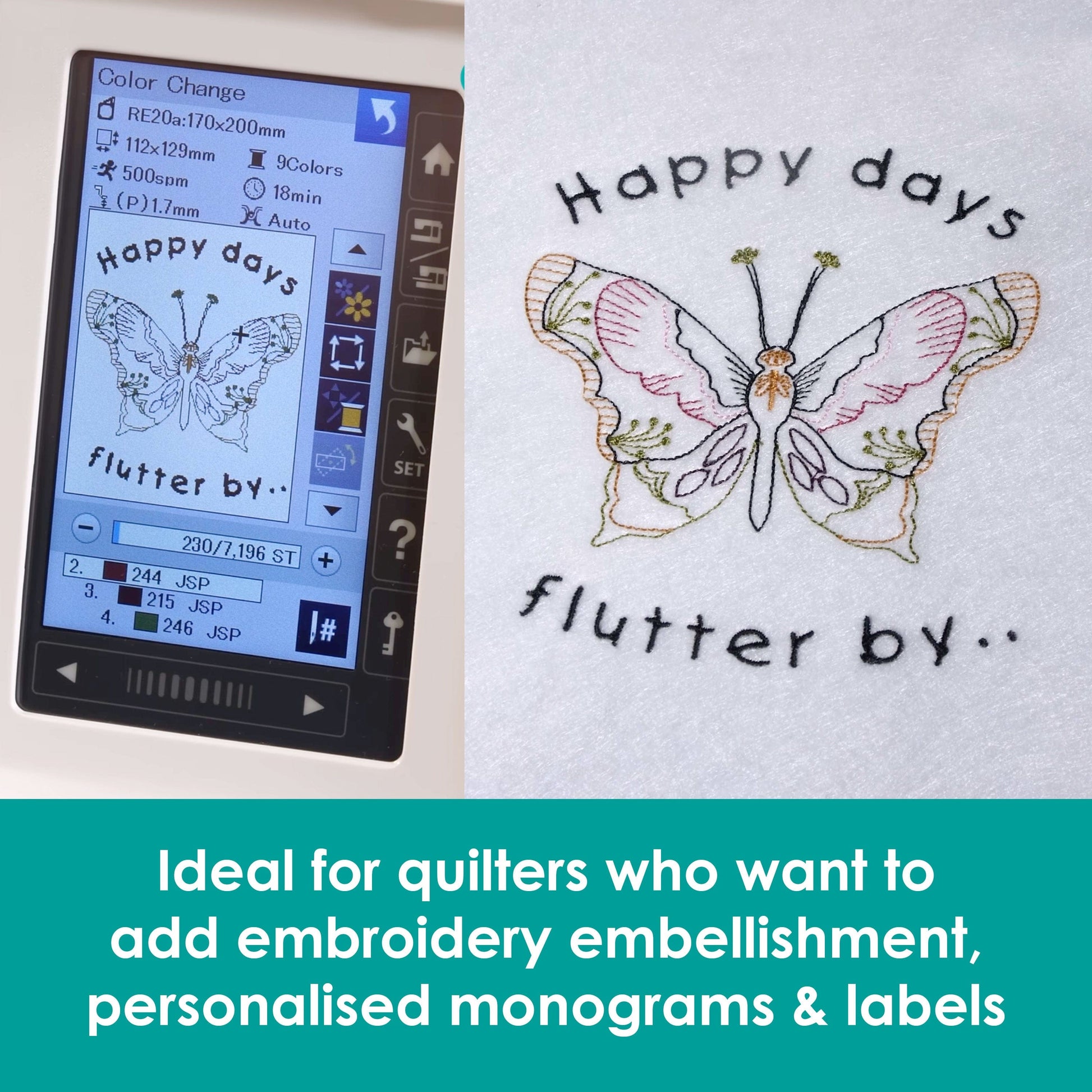 Janome Sewing Machines Janome Atelier 9 Sewing and Embroidery Machine  - The Sewing Studio