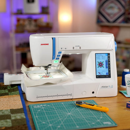 Janome Atelier 9 Sewing and Embroidery Machine