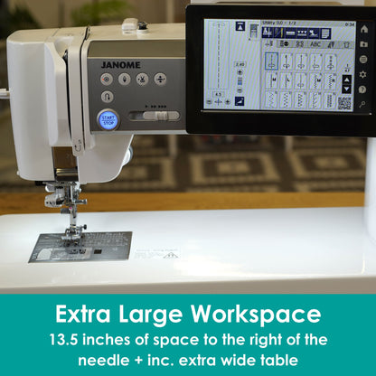 Janome Sewing Machines Janome Continental M8 Professional Sewing Machine  - The Sewing Studio