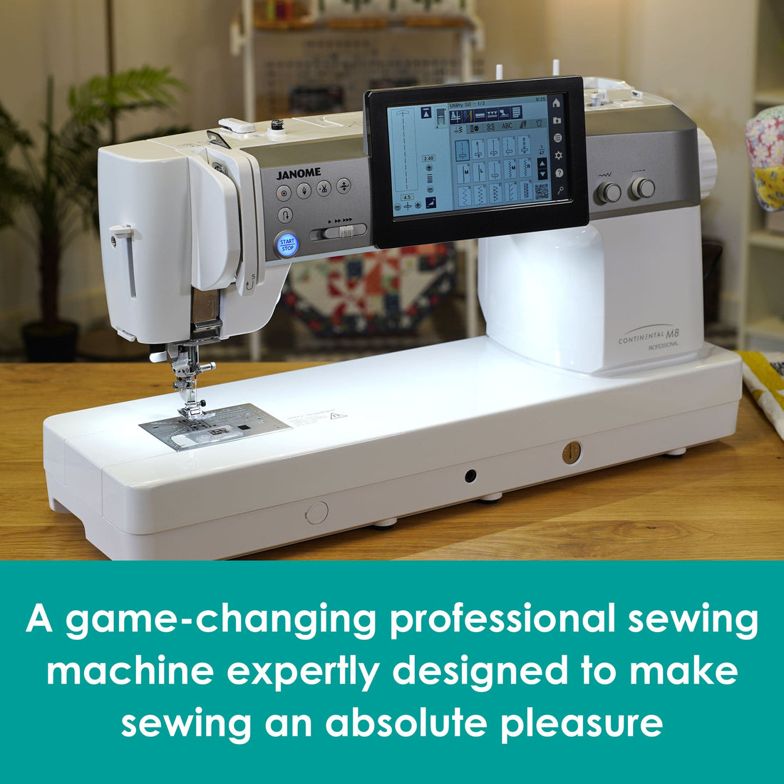 Janome Sewing Machines Janome Continental M8 Professional Sewing Machine  - The Sewing Studio