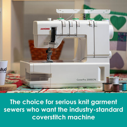 Janome CoverPro 2000CPX Coverstitch Machine