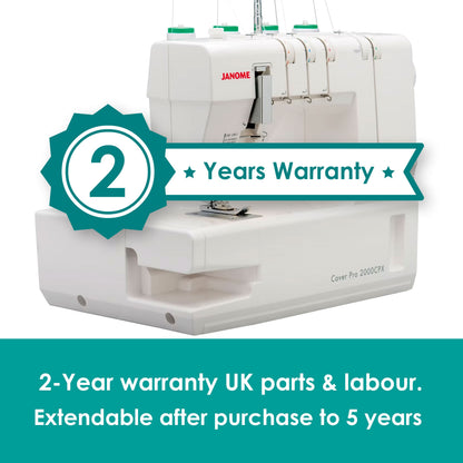 Janome CoverPro 2000CPX Coverstitch Machine