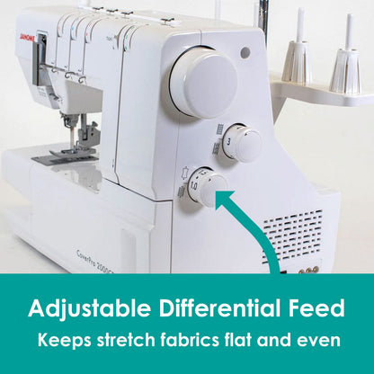 Janome CoverPro 2000CPX Coverstitch Machine