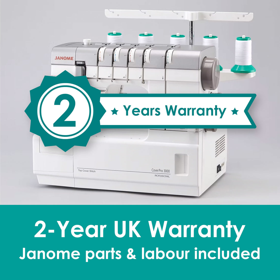 Janome CoverPro 3000 Professional Coverstitch Machine