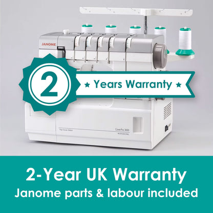 Janome CoverPro 3000 Professional Coverstitch Machine