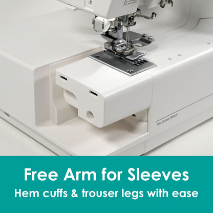 Janome CoverPro 3000 Professional Coverstitch Machine
