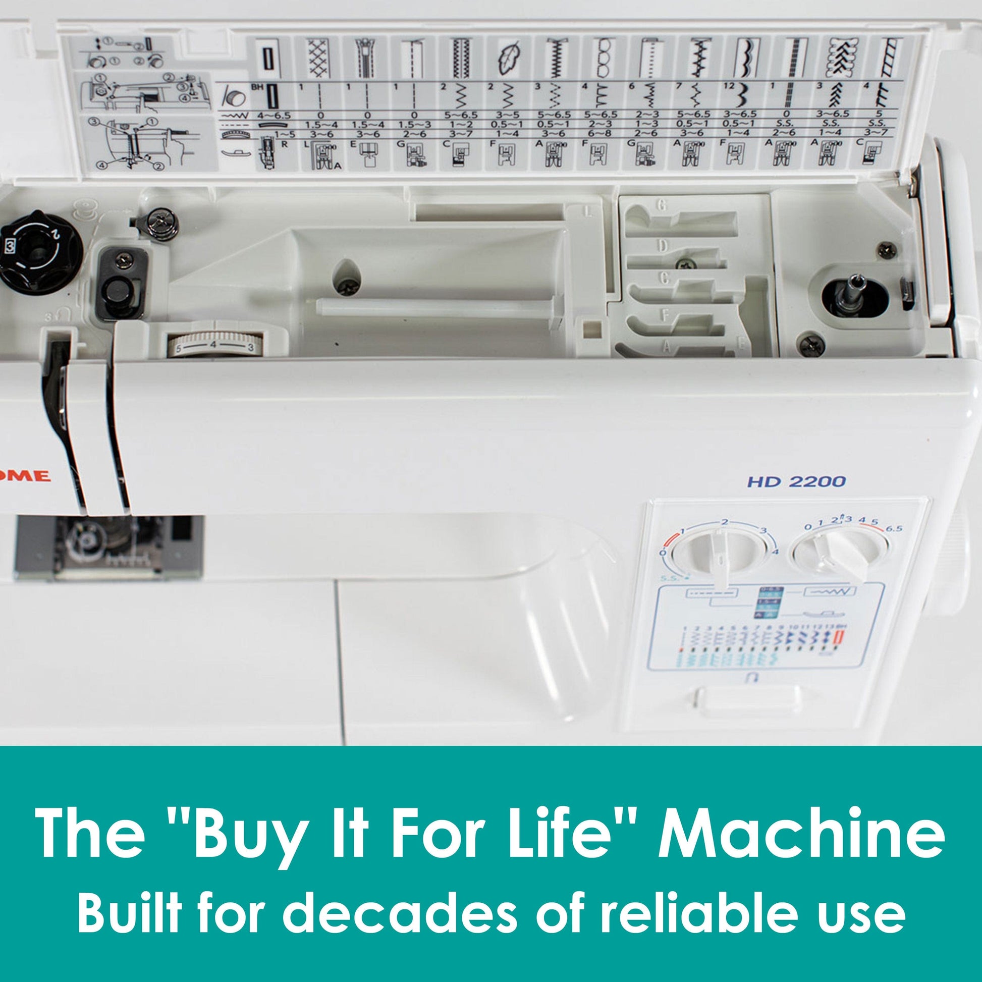 Janome Sewing Machines Janome HD2200 Sewing Machine  - The Sewing Studio