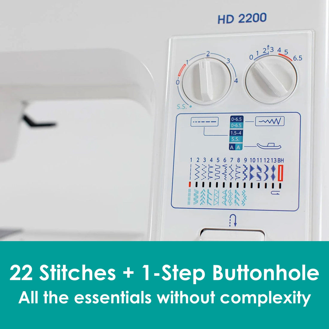 Janome Sewing Machines Janome HD2200 Sewing Machine  - The Sewing Studio