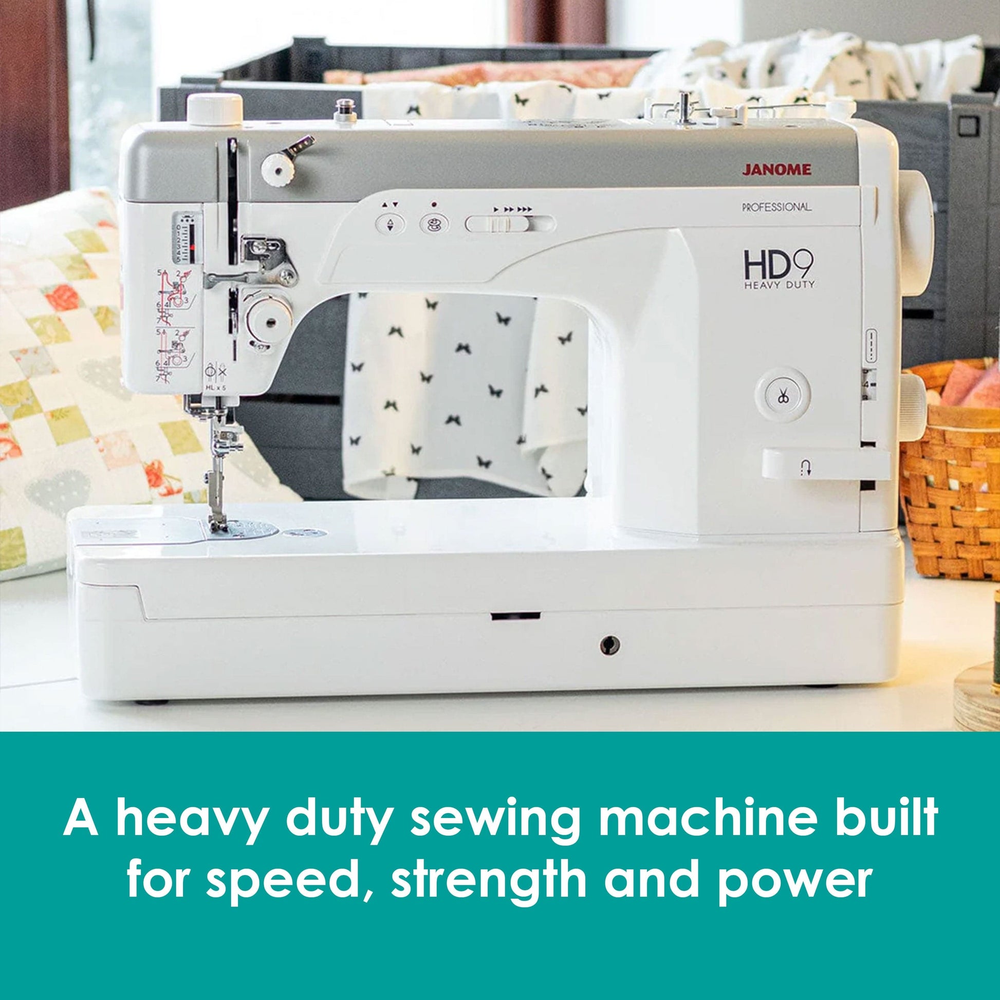 Janome Sewing Machines Janome HD9 Professional Sewing Machine  - The Sewing Studio
