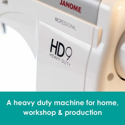 Janome Sewing Machines Janome HD9 Professional Sewing Machine  - The Sewing Studio