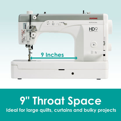Janome Sewing Machines Janome HD9 Professional Sewing Machine  - The Sewing Studio