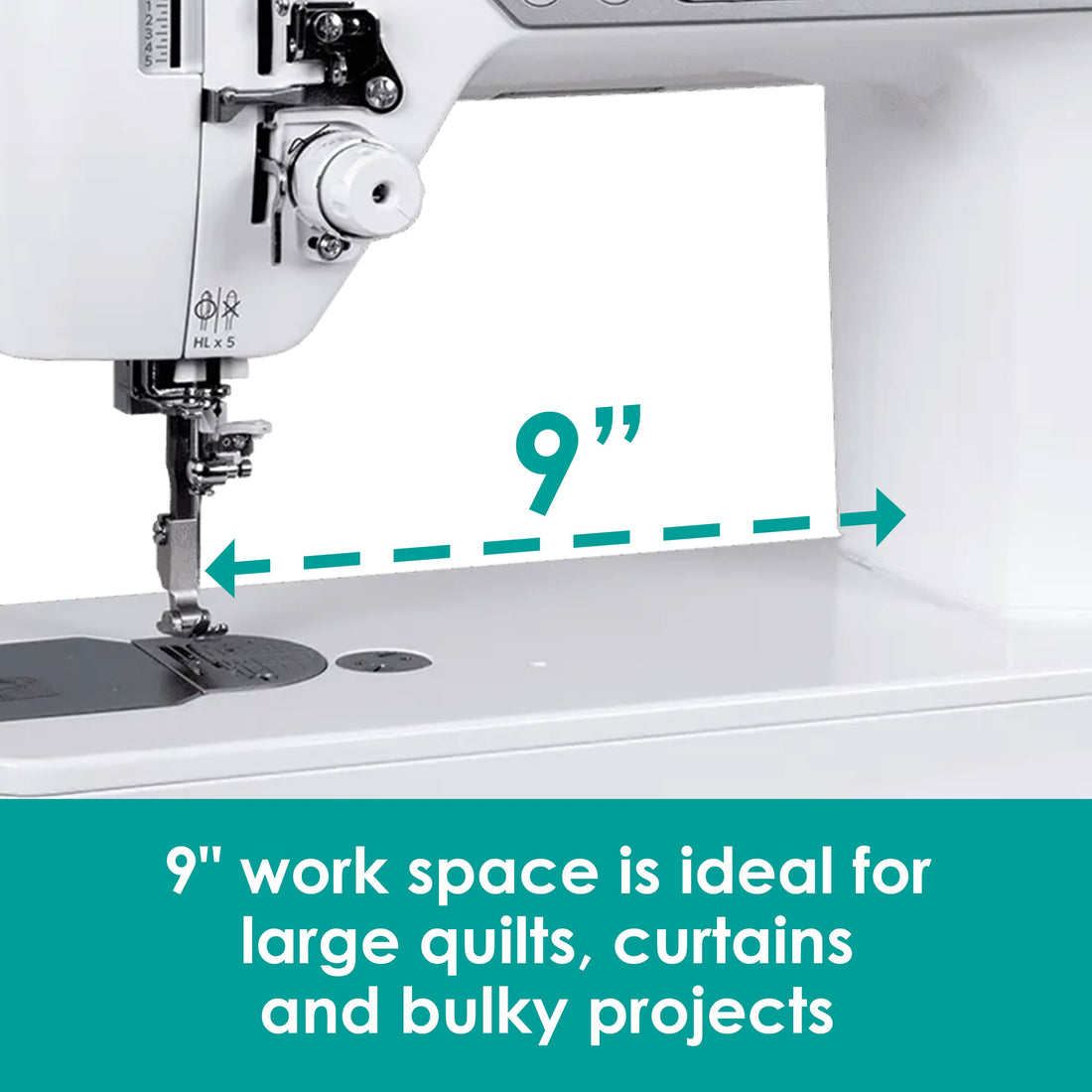Janome HD9 QC Professional Sewing Machine