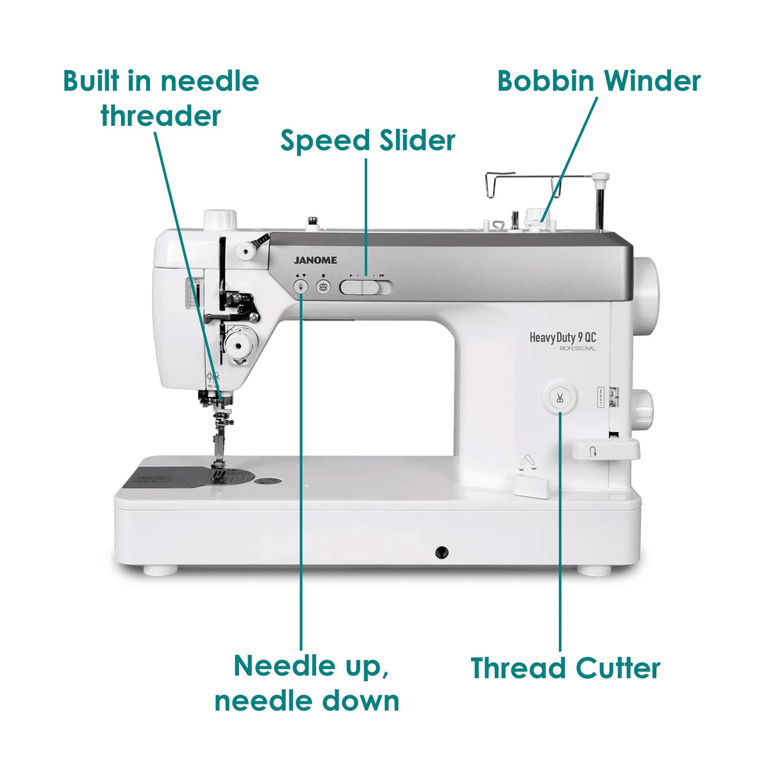Janome HD9 QC Professional Sewing Machine