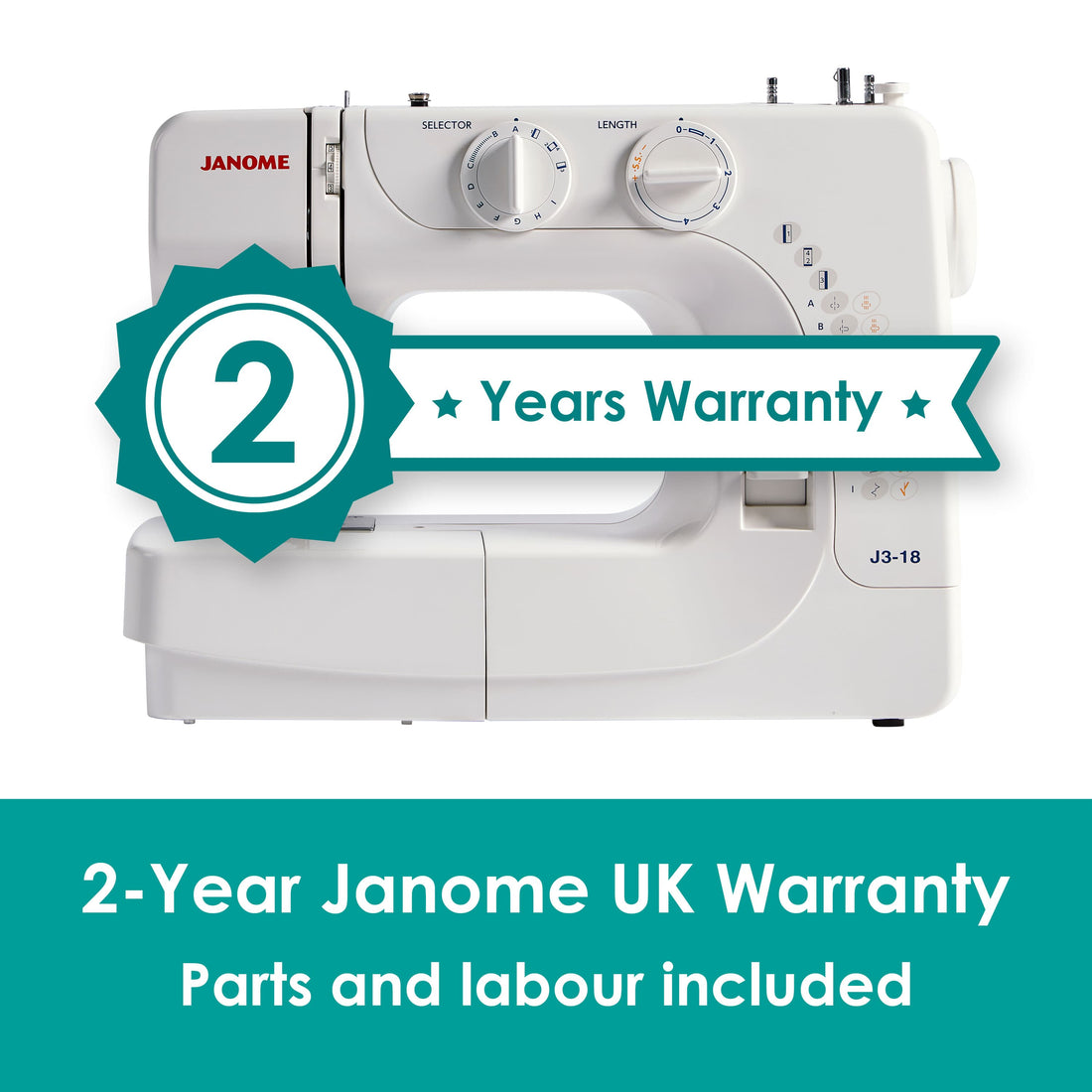 Janome J3-18 Sewing Machine