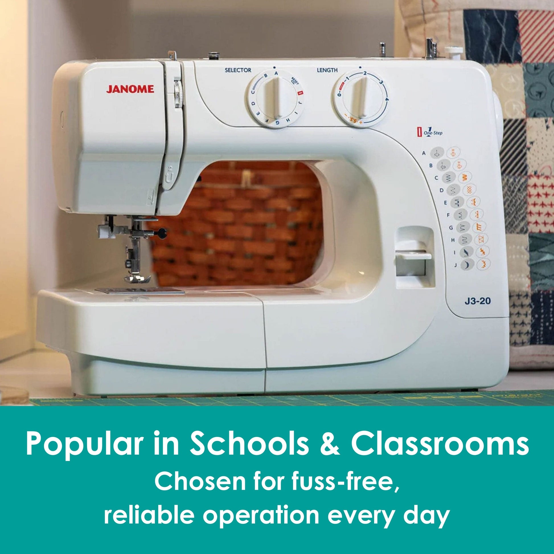 Janome Sewing Machines Janome J3-20 Sewing Machine  - The Sewing Studio