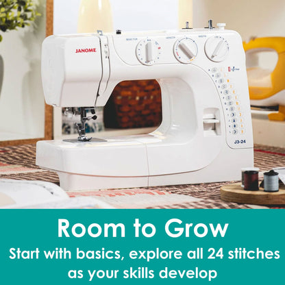 Janome Sewing Machines Janome J3-24 Sewing Machine  - The Sewing Studio