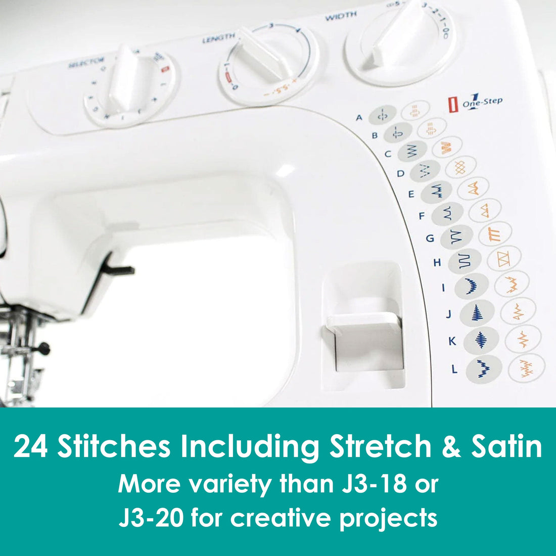 Janome Sewing Machines Janome J3-24 Sewing Machine  - The Sewing Studio