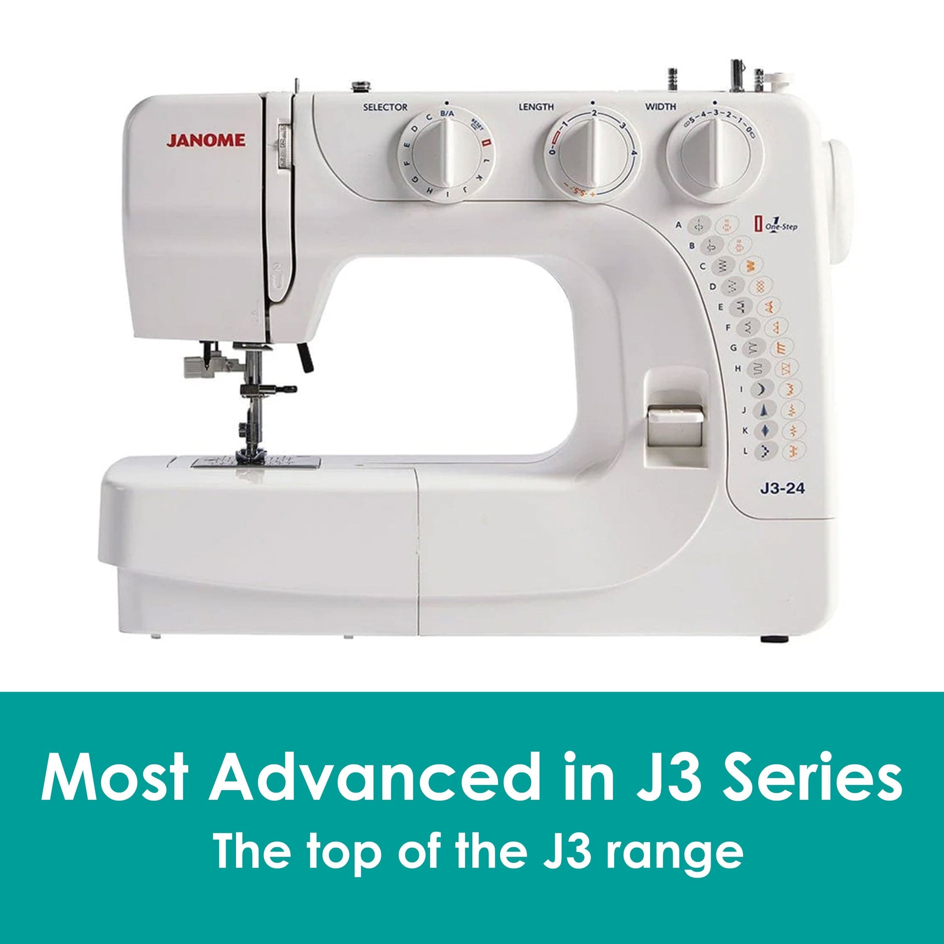 Janome Sewing Machines Janome J3-24 Sewing Machine EX-DISPLAY  - The Sewing Studio