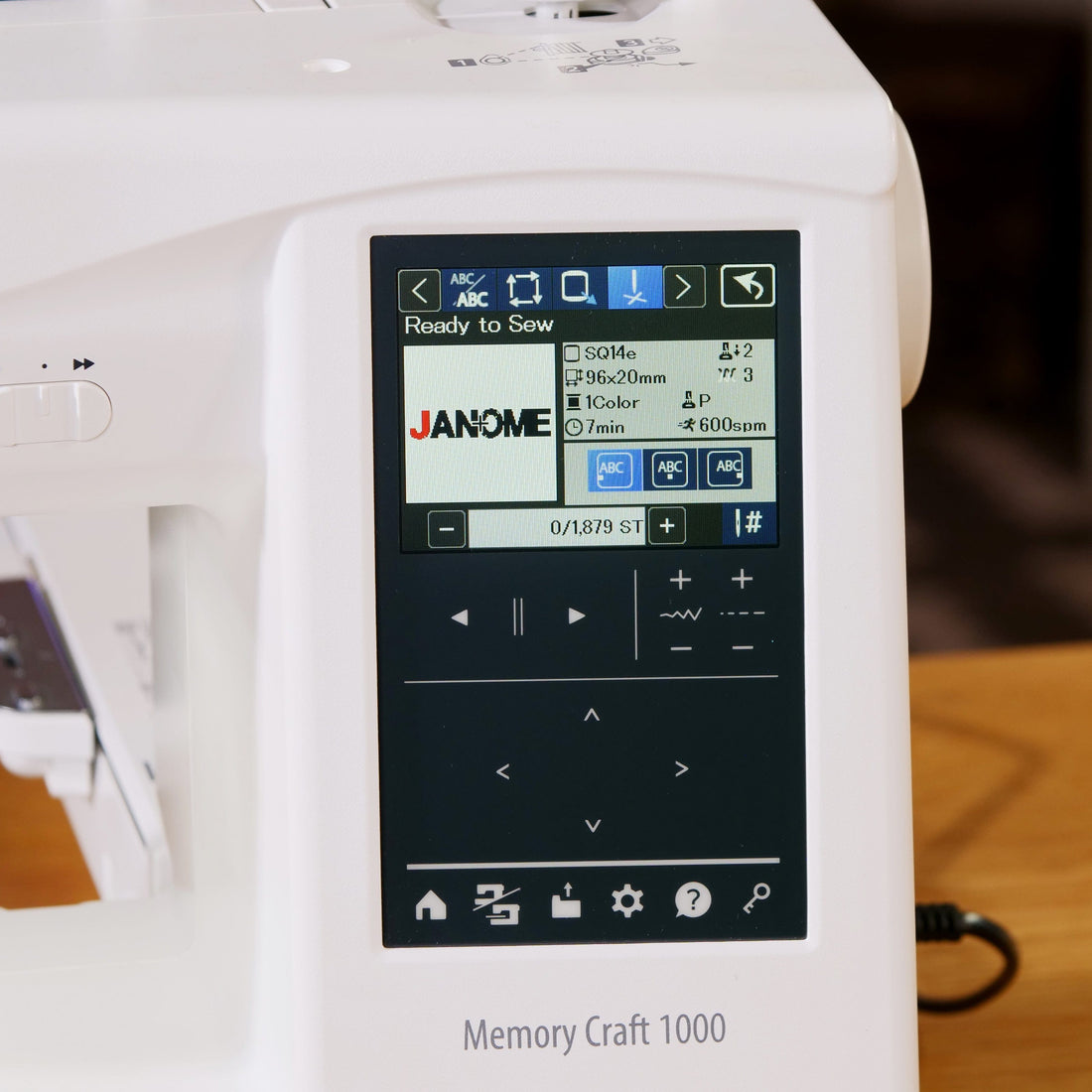 Janome Sewing Machines Janome Memory Craft 1000 Sewing and Embroidery Machine  - The Sewing Studio