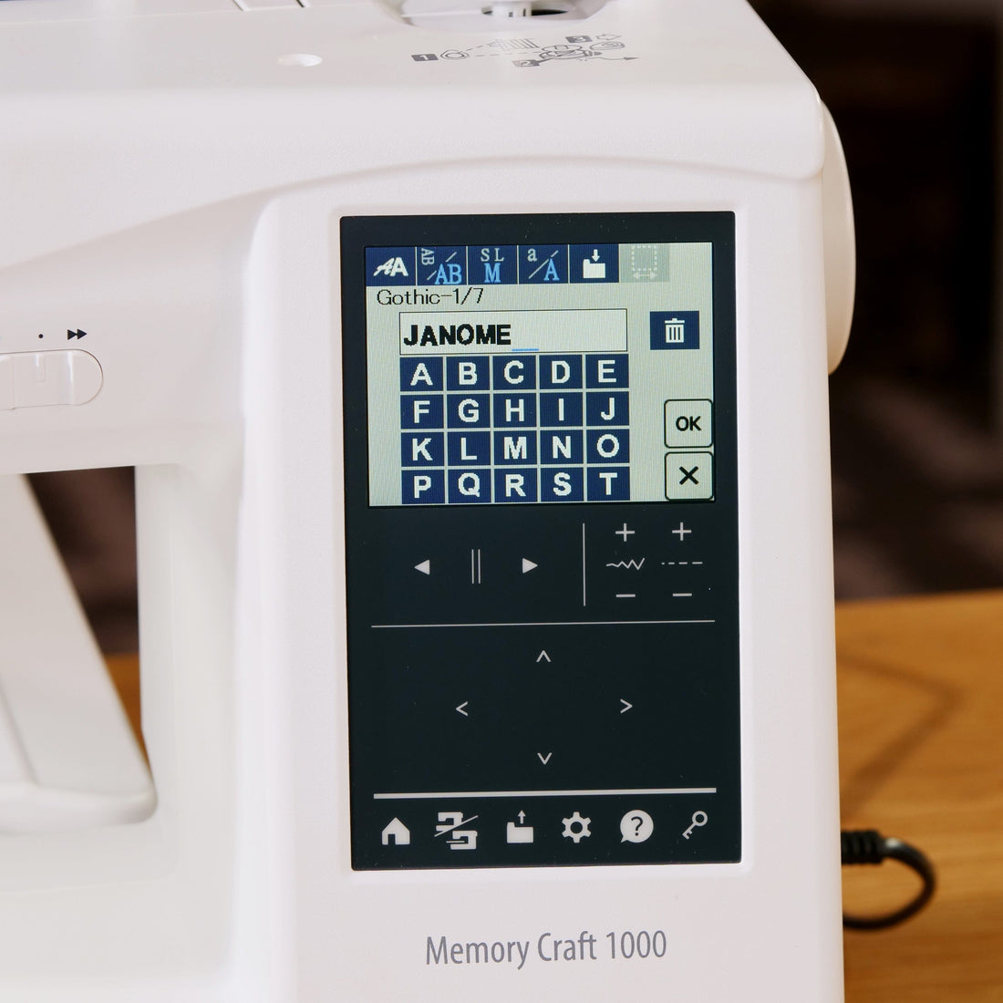 Janome Sewing Machines Janome Memory Craft 1000 Sewing and Embroidery Machine  - The Sewing Studio