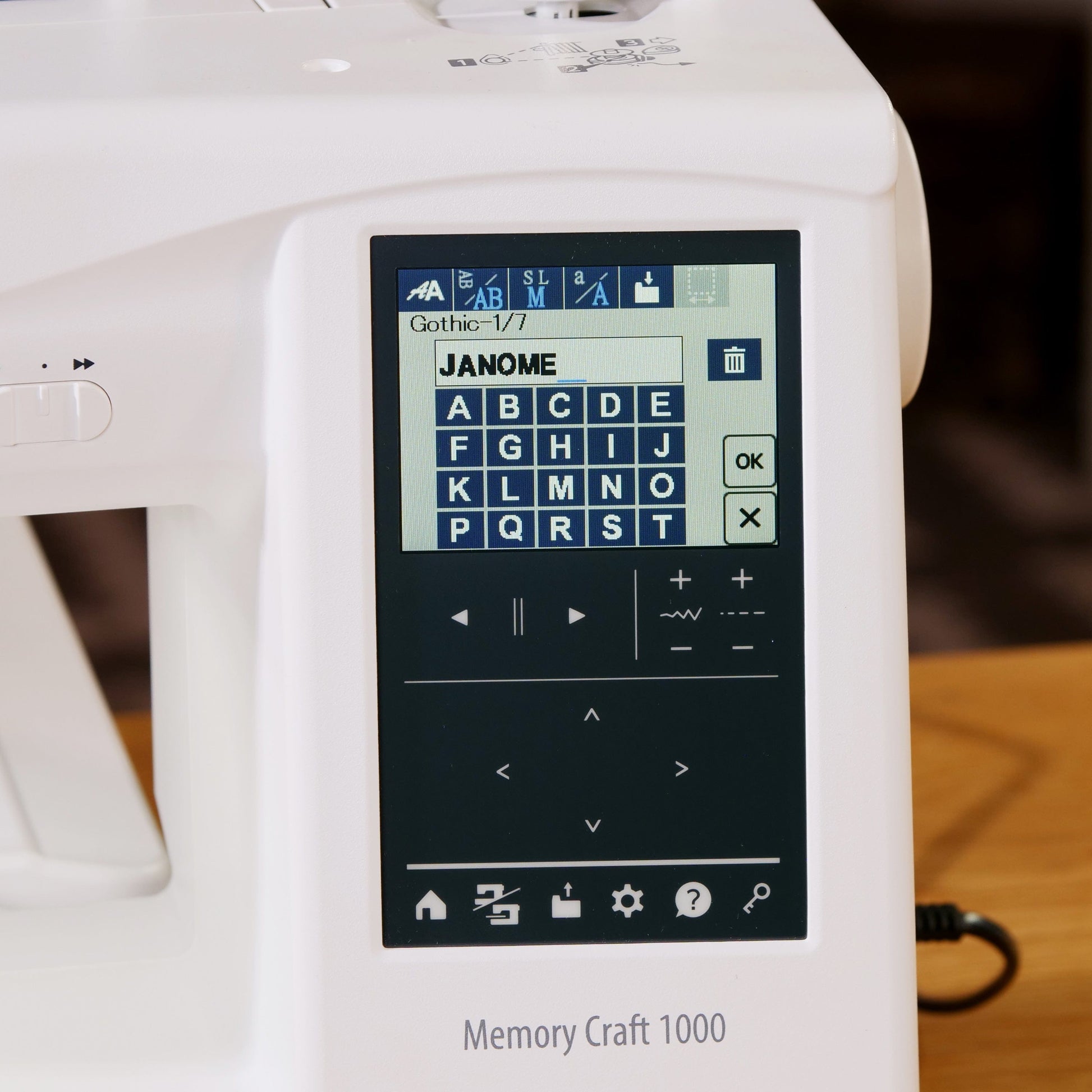Janome Sewing Machines Janome Memory Craft 1000 Sewing and Embroidery Machine  - The Sewing Studio