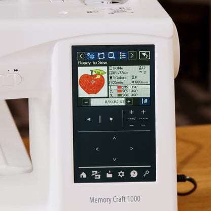 Janome Sewing Machines Janome Memory Craft 1000 Sewing and Embroidery Machine  - The Sewing Studio
