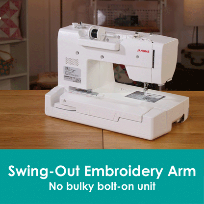 Janome Memory Craft 1000 Sewing and Embroidery Machine
