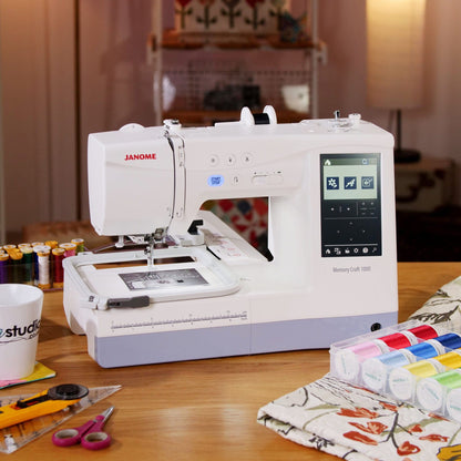 Janome Memory Craft 1000 Sewing and Embroidery Machine