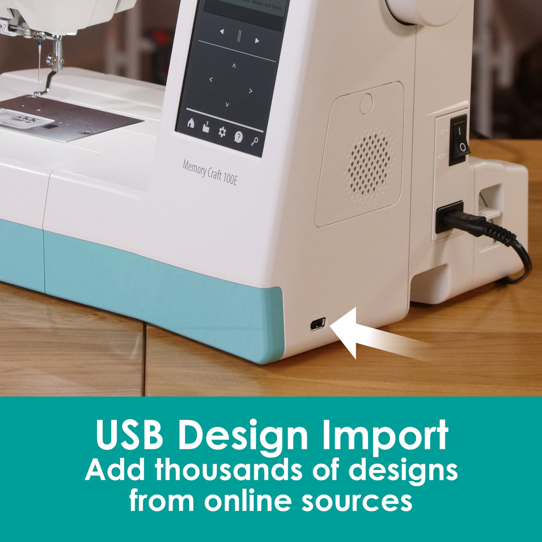 Janome Memory Craft 100E Embroidery Machine