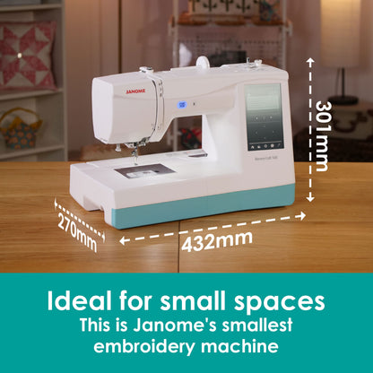 Janome Memory Craft 100E Embroidery Machine