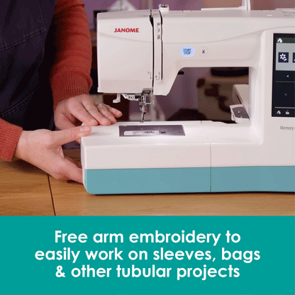 Janome Memory Craft 100E Embroidery Machine