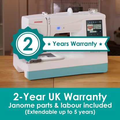 Janome Memory Craft 100E Embroidery Machine