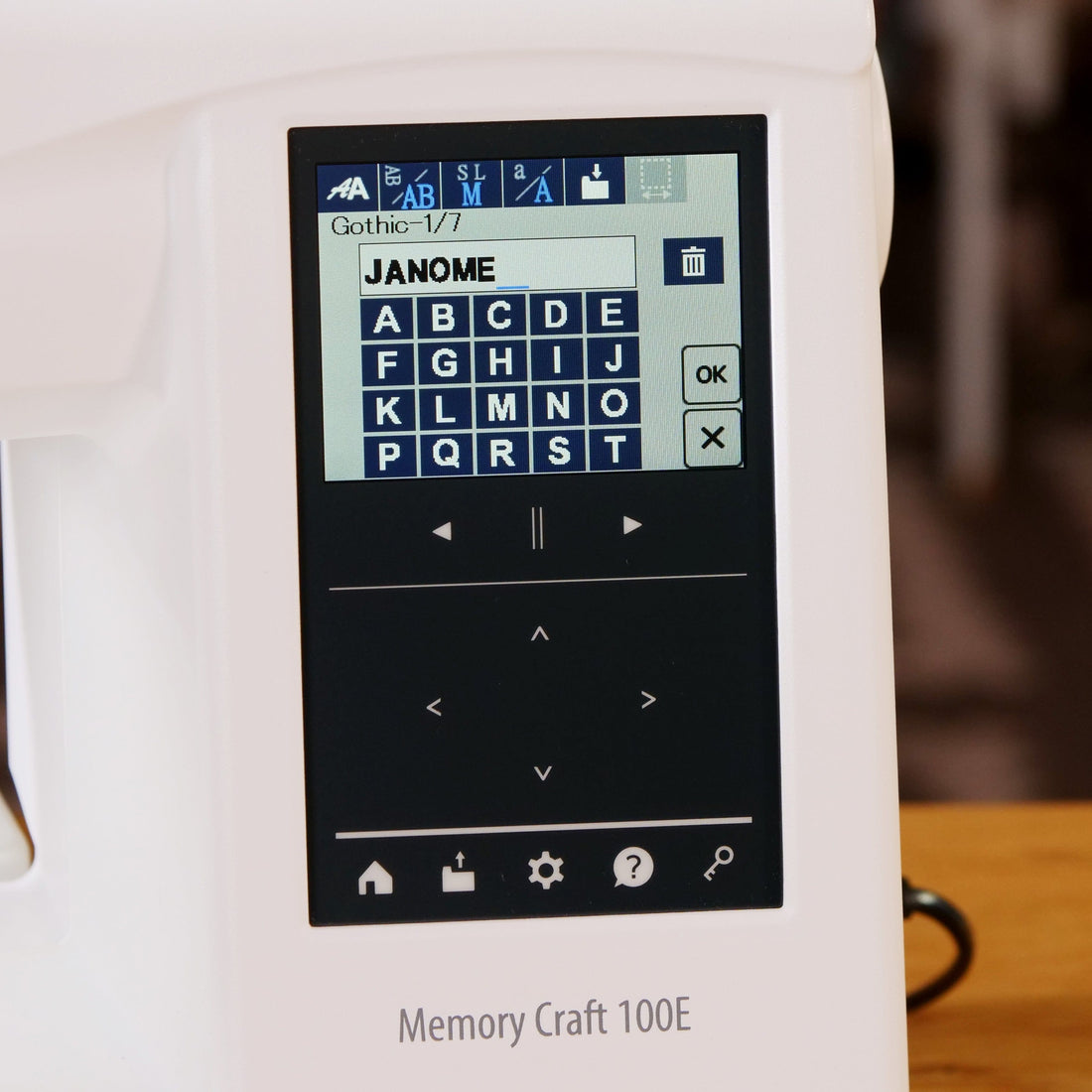Janome Sewing Machines Janome Memory Craft 100E Embroidery Only Machine  - The Sewing Studio