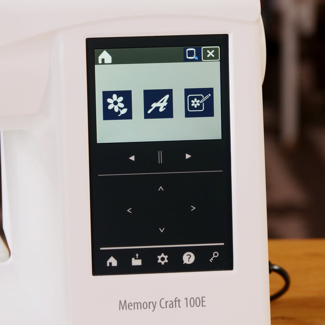 Janome Sewing Machines Janome Memory Craft 100E Embroidery Only Machine  - The Sewing Studio