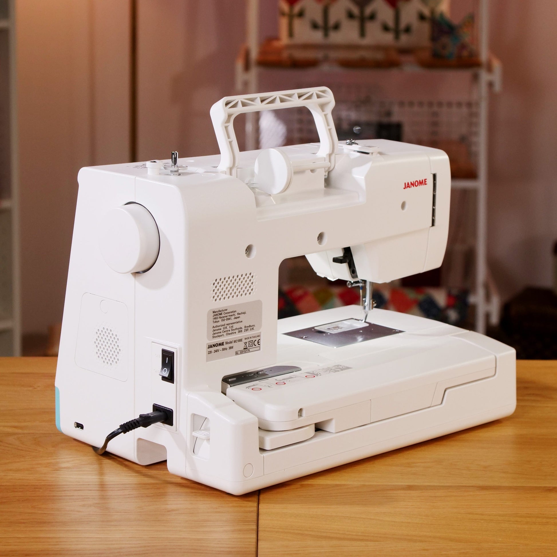 Janome Sewing Machines Janome Memory Craft 100E Embroidery Only Machine  - The Sewing Studio
