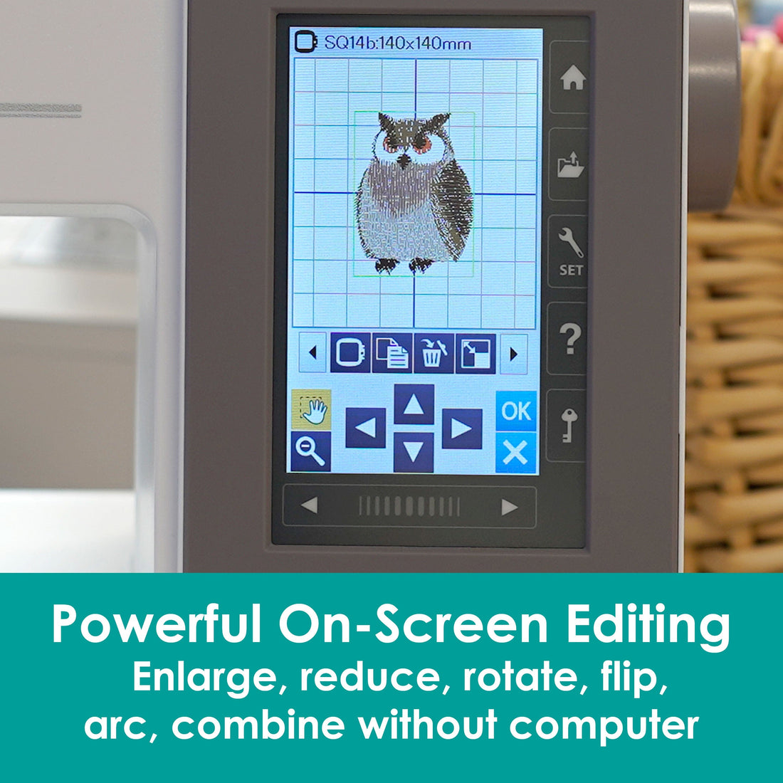 Janome Sewing Machines Janome Memory Craft 550E LE Embroidery Only Machine  - The Sewing Studio