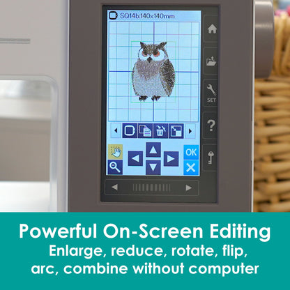 Janome Sewing Machines Janome Memory Craft 550E LE Embroidery Only Machine  - The Sewing Studio