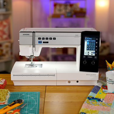 Janome Memory Craft 9480QCP Sewing Machine for sale UK - The Sewing Studio