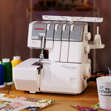Janome Sewing Machines Janome MyLock 454D Overlocker Save £30  - The Sewing Studio for sale UK - The Sewing Studio