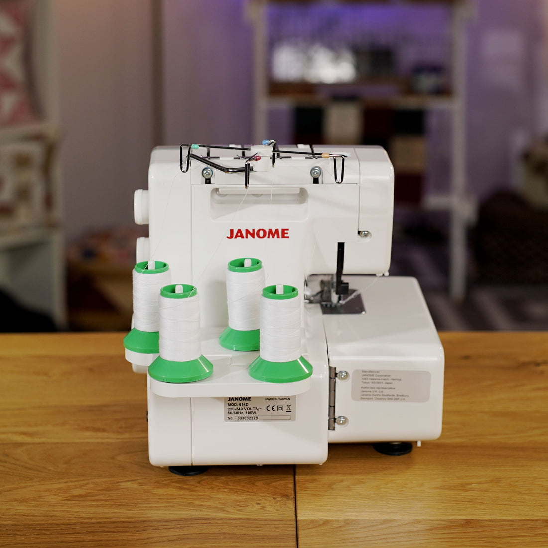 Janome Sewing Machines Janome MyLock 654D Overlocker  - The Sewing Studio
