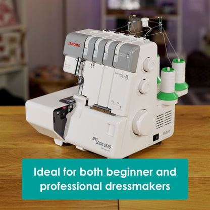 Janome Sewing Machines Janome MyLock 654D Overlocker  - The Sewing Studio