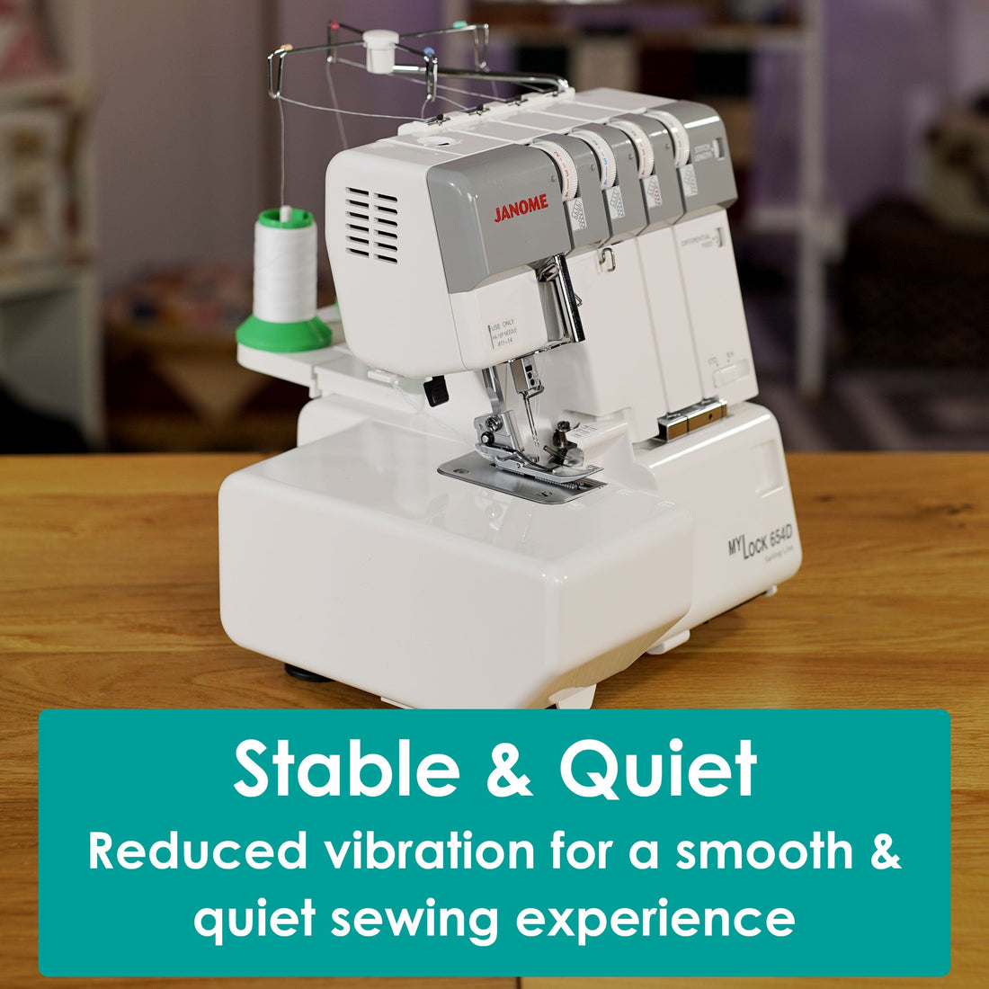 Janome Sewing Machines Janome MyLock 654D Overlocker  - The Sewing Studio