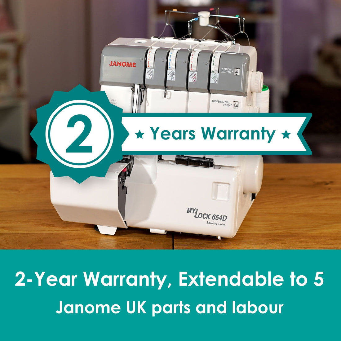 Janome MyLock 654D Overlocker