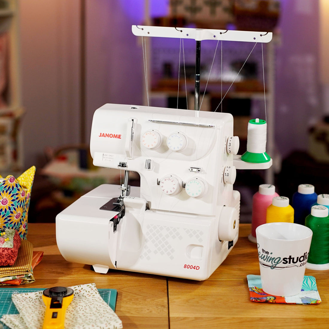 Janome Sewing Machines Janome Overlocker 8004D  - The Sewing Studio